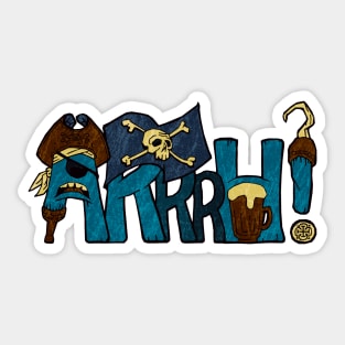 ARrrH! Sticker